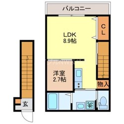 Residence時津Westの物件間取画像